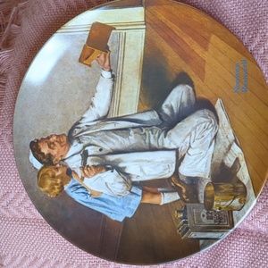 Edwin M. Knowles, Collector's Plate, Rockwell Heritage Collection